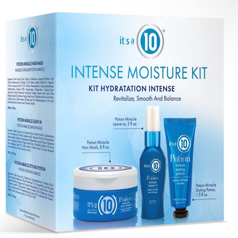 IT’S A 10 MIRACLE INTENSE MOISTURE KIT